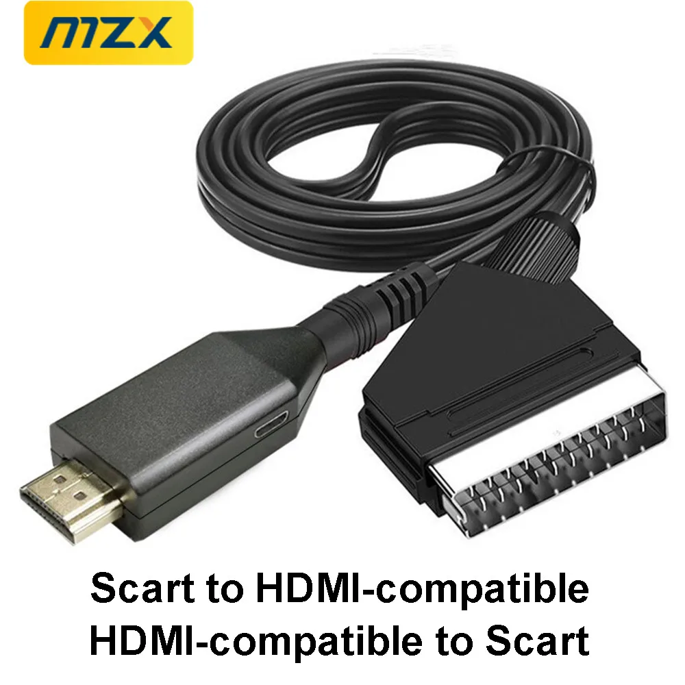Scart to HDMI-compatible & HDM - огляд і ціна Scart To Hdmi