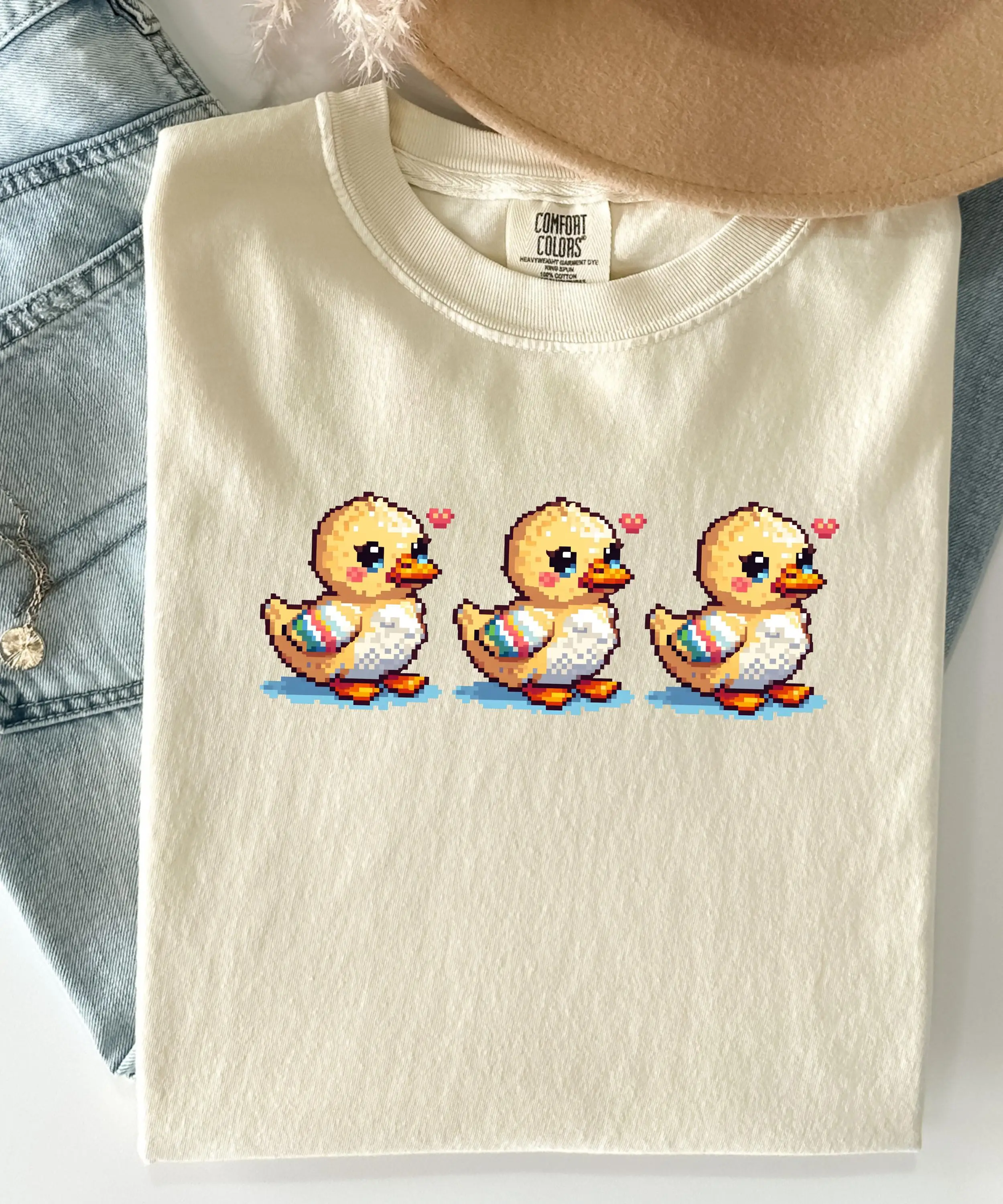 Pixel Cute Ducks T Shirt Retro - огляд і ціна Retro Gaming T Shirt
